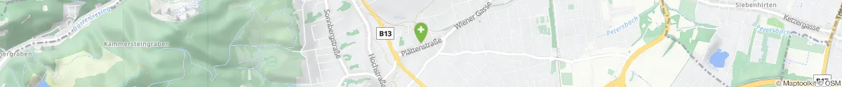 Kartendarstellung des Standorts für Apotheke im Kräutergarten in 2380 Perchtoldsdorf